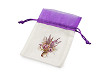 Darčekové vrecúško s potlačou levandule 10x13 cm