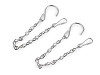 Metal chain for hanging decorations, flower pots 25 cm