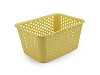 Plastový košík 15x20 cm - 2 designy