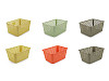 Coș de plastic 15x20 cm - 2 modele