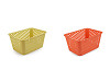 Műanyag kosárka 15x20 cm - 2 designs