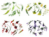 Artificial mini twigs for arranging, mix of 11 pieces