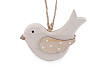 Dřevěný ptáček k zavěšení