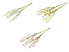 Artificial branch with buds on wire, shapeable