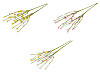 Artificial branch with buds on wire, shapeable