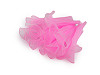 Virágos organza mandzstta 28 cm széles