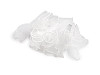 Virágos organza mandzstta 28 cm széles