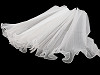 Virágos organza mandzstta 48 cm széles