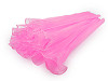 Virágos organza mandzstta 48 cm széles