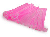 Virágos organza mandzstta gyöngyökkel 48 cm széles