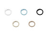 Round carabiner, lacquered Ø18 mm