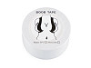 Boob tape páska na prsa samolepicí šíře 2,5 cm transparent