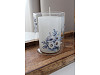 Transparent flower stickers 30 pcs