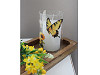 Transparent butterfly stickers 25 pcs