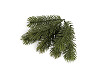 Artificial conifer twig