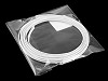 Metal reinforcement flat, malleable, flexible width 7 mm