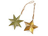 Hanging star Ø7 cm, 8 cm