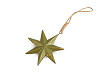 Hanging star Ø7 cm, 8 cm