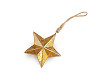 Hanging star Ø7 cm, 8 cm
