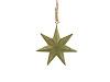 Hanging star Ø7 cm, 8 cm