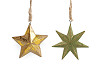 Hanging star Ø7 cm, 8 cm
