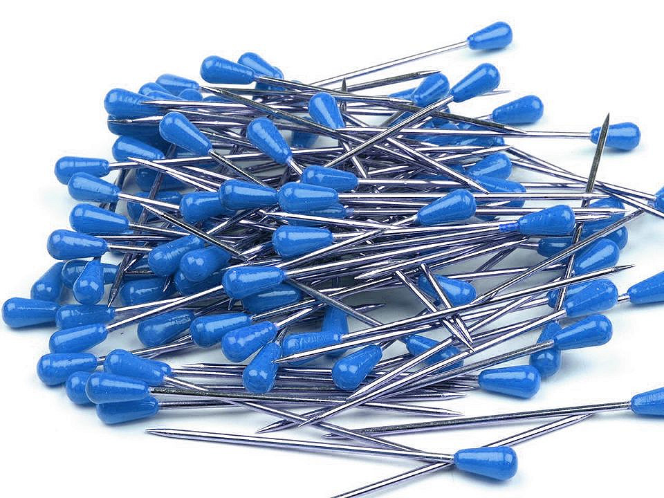 Upholstery pins, length 60 mm, deep blue, 100 pcs