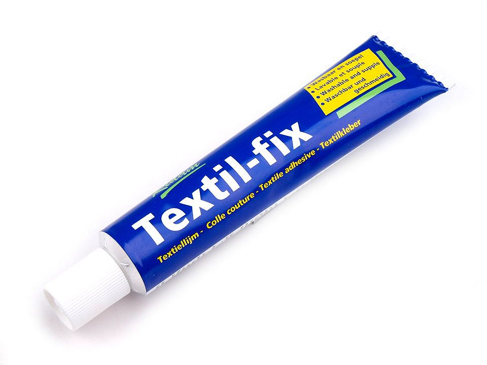 Textile glue 50ml, blue, 1 pc