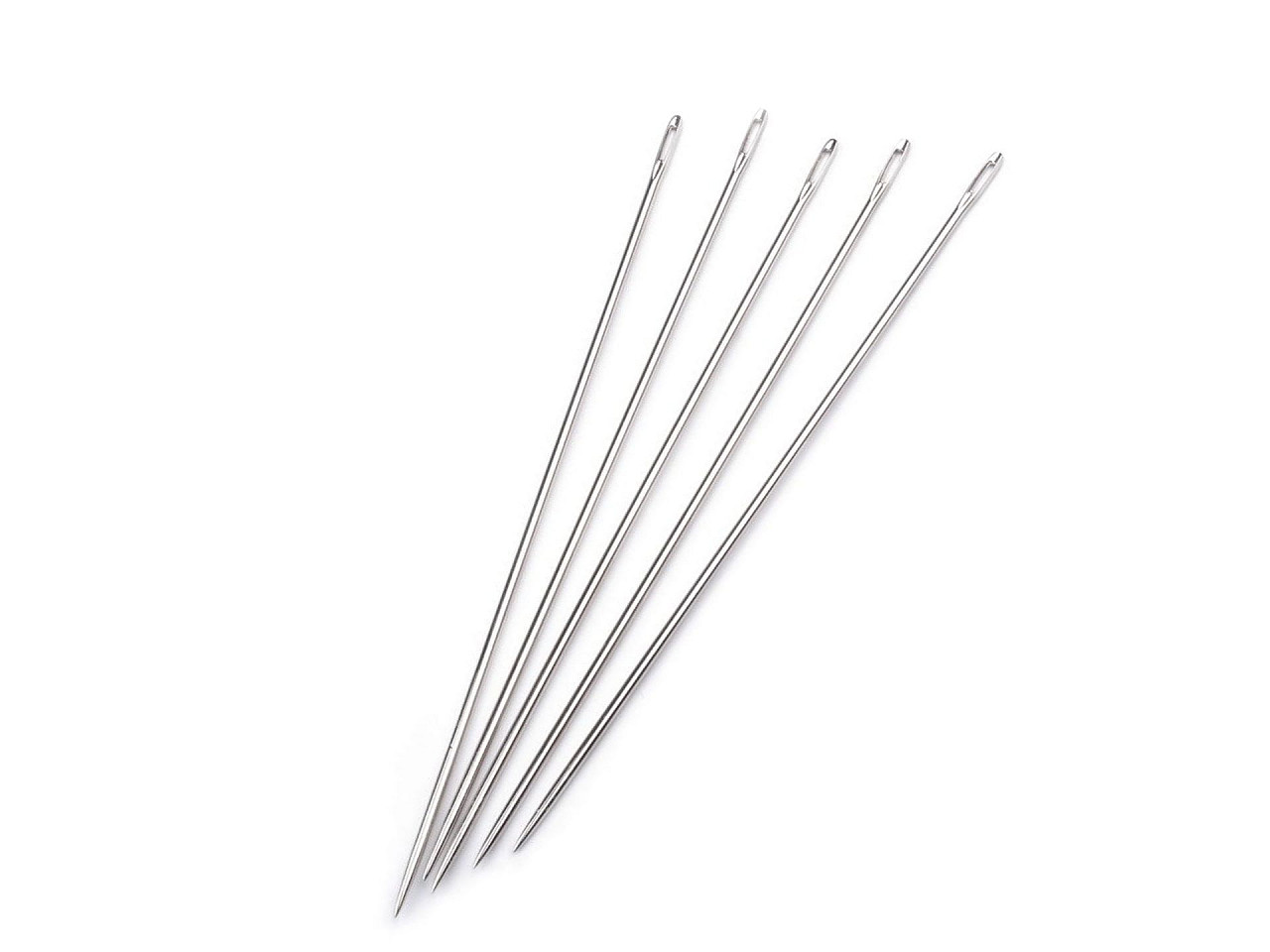 Needles long, nickel, 5 pcs