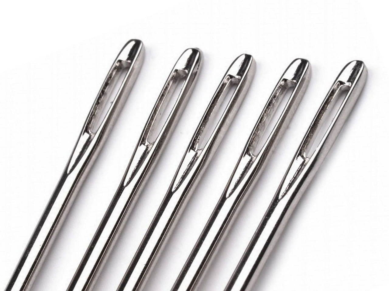 Needles long, nickel, 5 pcs