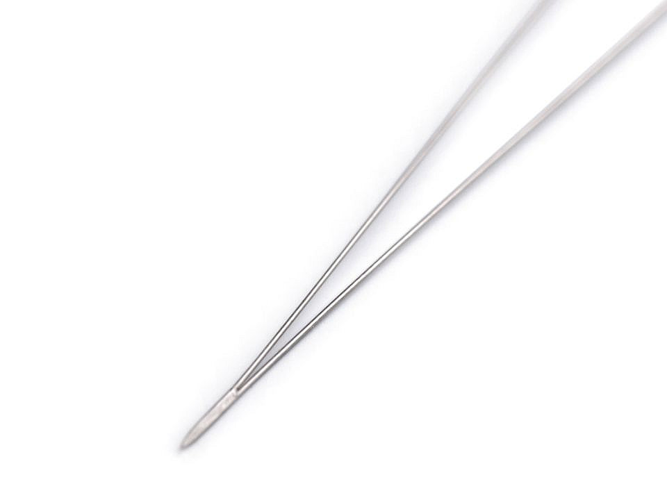 Beading needle 100 mm, nickel, 1 pc