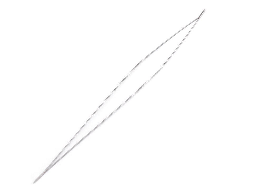 Beading needle 100 mm, nickel, 1 pc