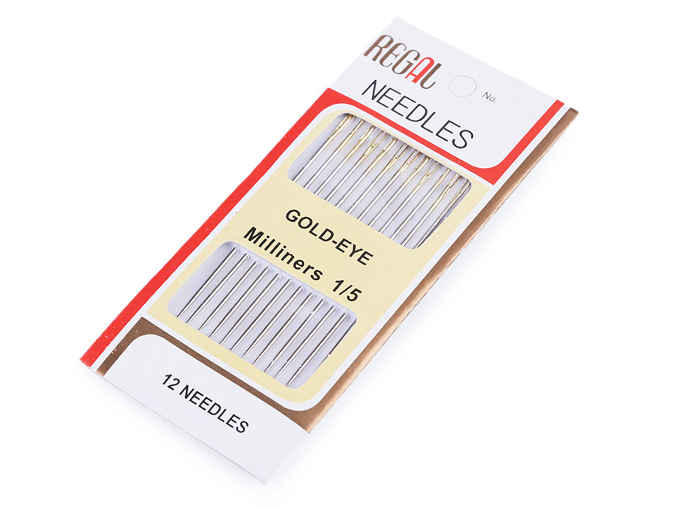 Needles gold ears, nickel, 36 blisters