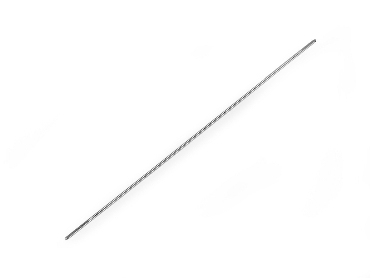 Beading needle 55 mm, nickel, 1 pc