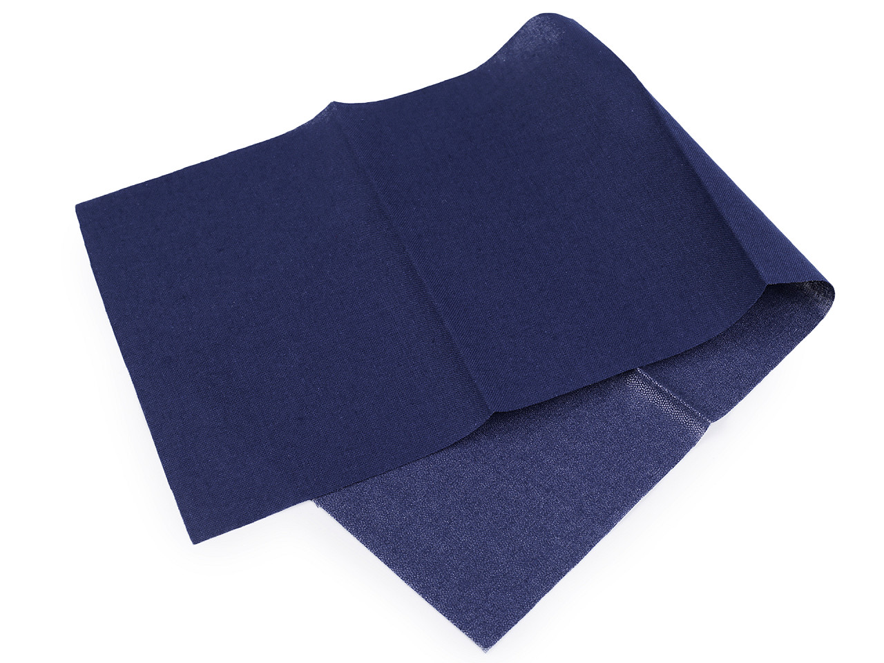 Textil-Aufbügel-Flicken 17 x 45 cm, schwarz, 1 Stück