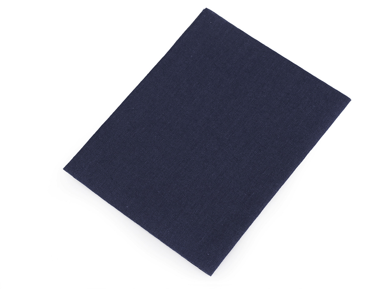 Iron-on textile patches 17x45 cm, dark blue, 1 pc