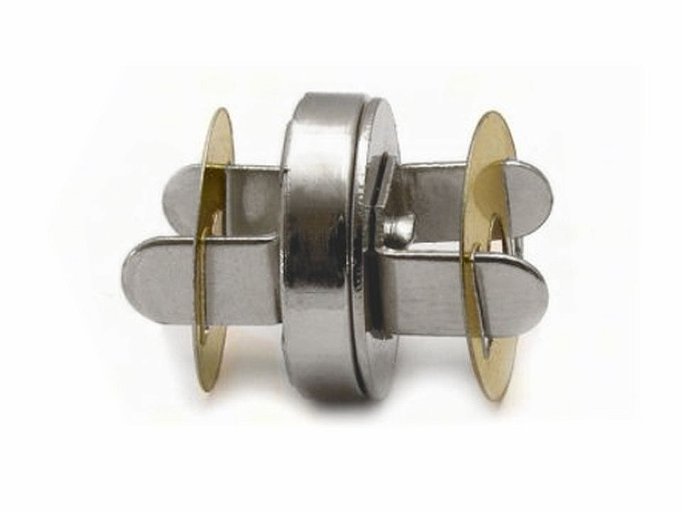 Magnetické zapínanie Ø15 mm nikel