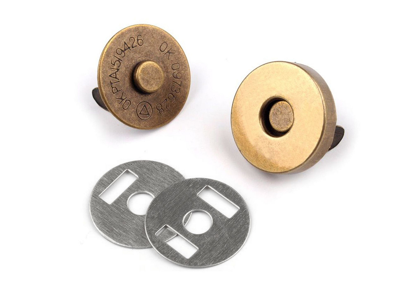 Zapínanie magnet Ø18 mm staromosadz
