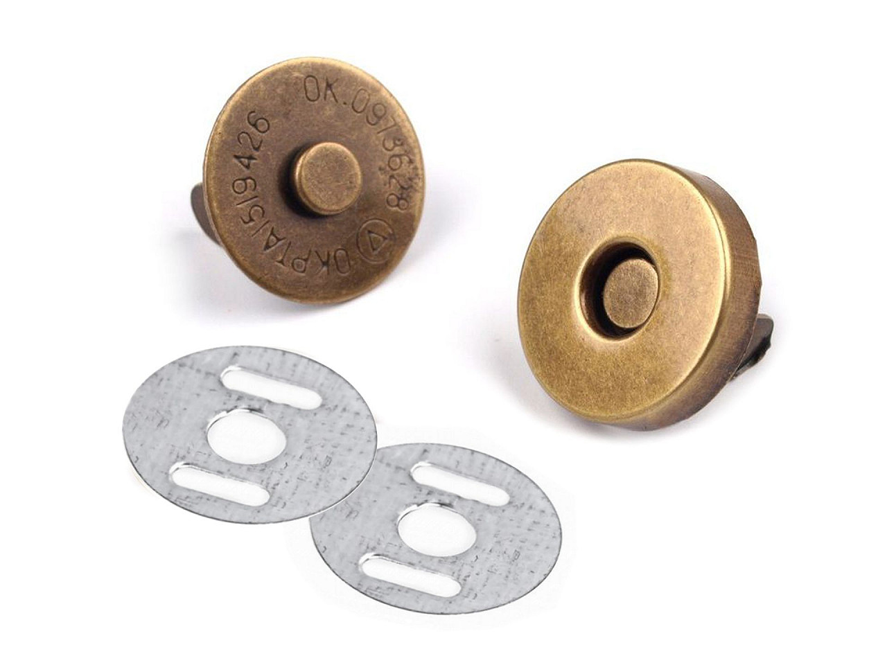 Zapínanie magnet Ø14 mm staromosadz