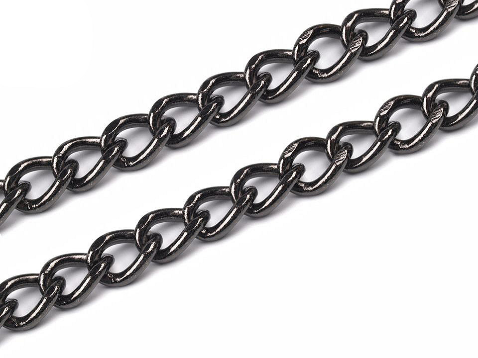 Chain for handbags length 120 cm, black nickel, 1 pc