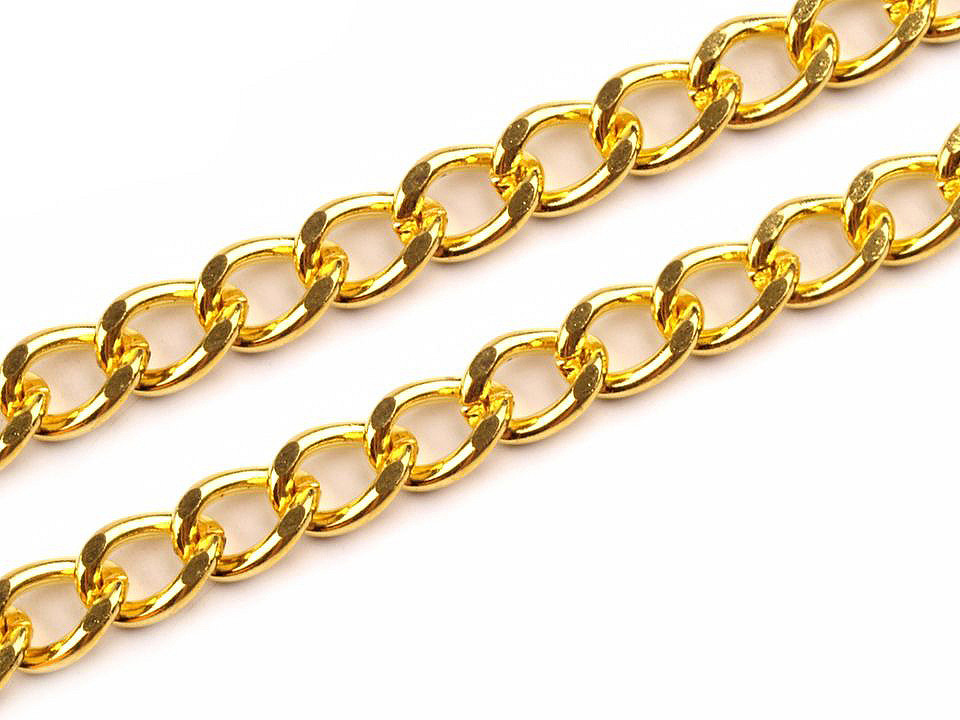 Chain for handbags length 120 cm, yellow gold, 1 pc