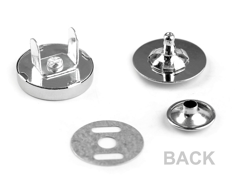 Magnetické zapínanie Ø18 mm s nitom