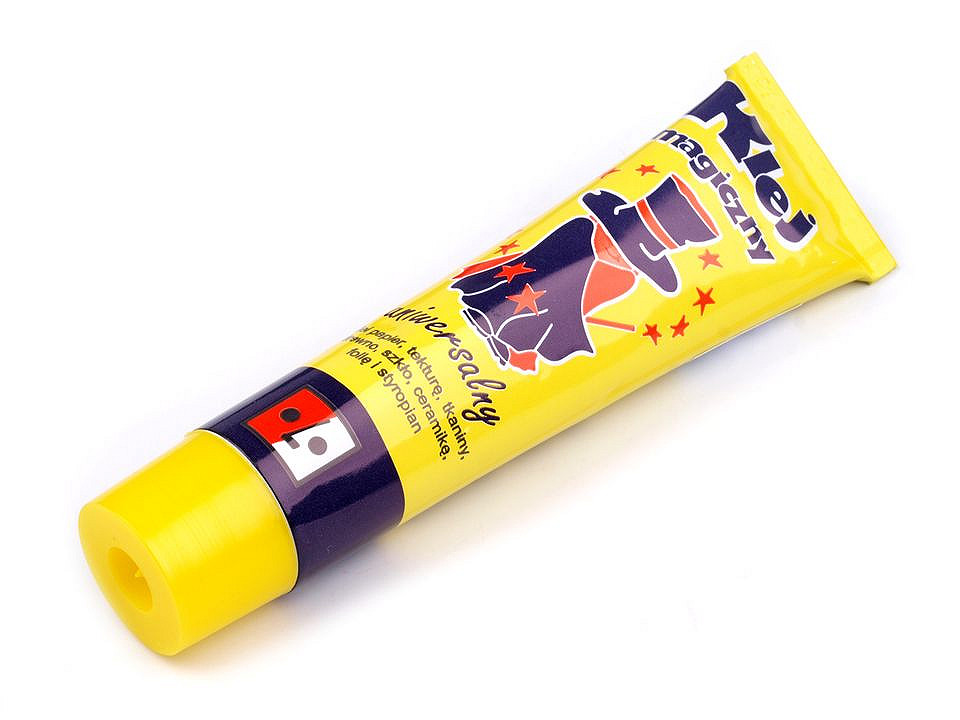 Lepidlo univerzálne, látky, drevo, sklo, keram, kartón, fólie 45g