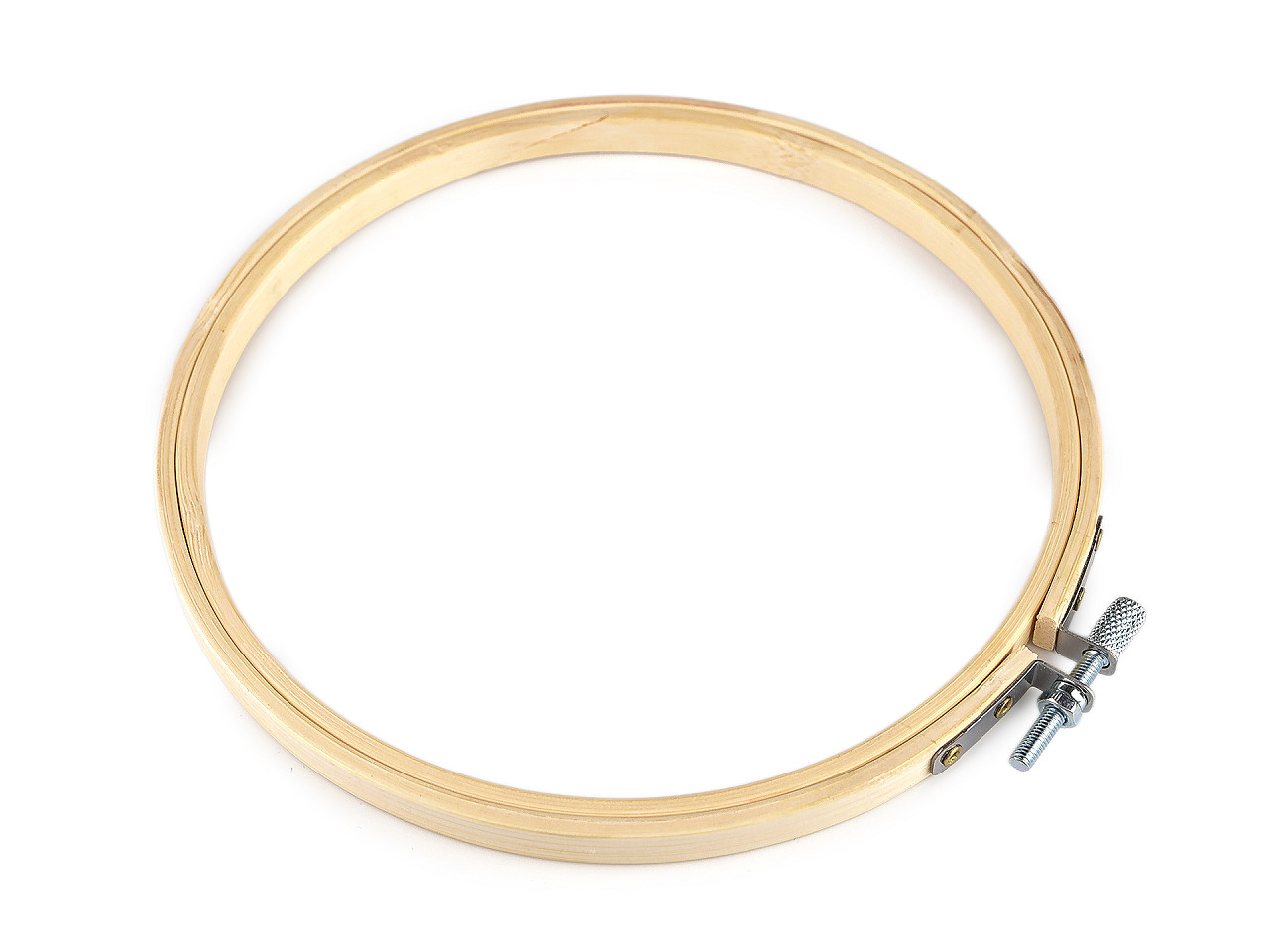 Vyšívací kruh bambusový Ø15 cm, malé, 3 (16 cm) bambus světlý
