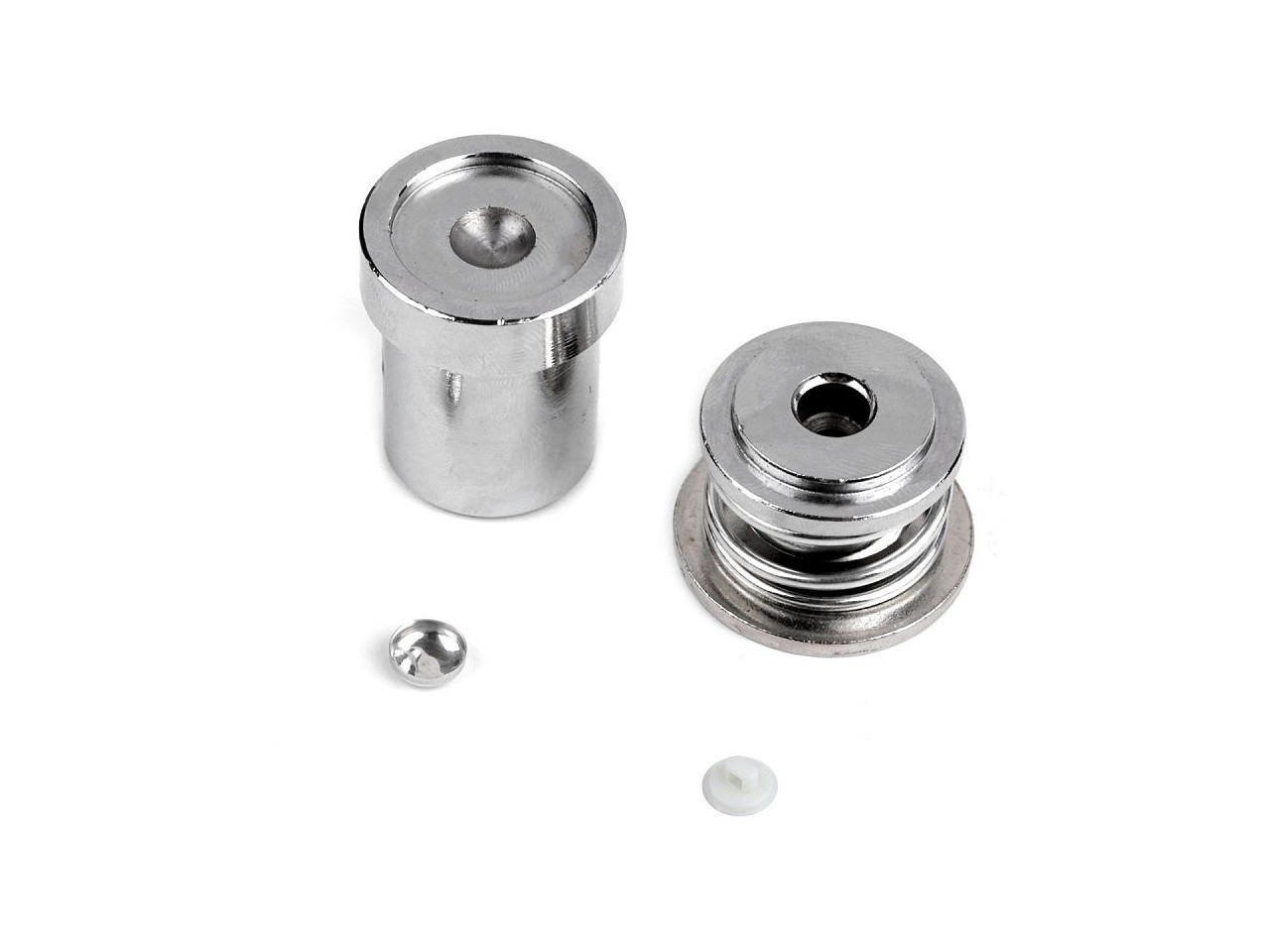 Piston na potahování knoflíků vel. 16", 18", 20", 24", 26", 28", 32", 36", 40", 44", střední, 26 barva nikl