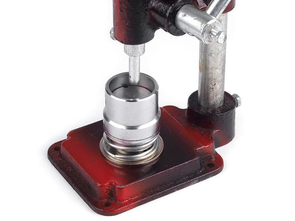 Piston na potahování knoflíků vel. 16", 18", 20", 24", 26", 28", 32", 36", 40", 44", střední, 26 barva nikl