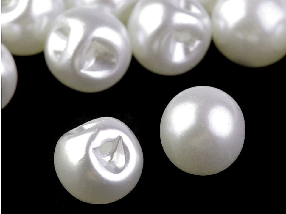 Perla k našitiu / gombík Ø14 mm