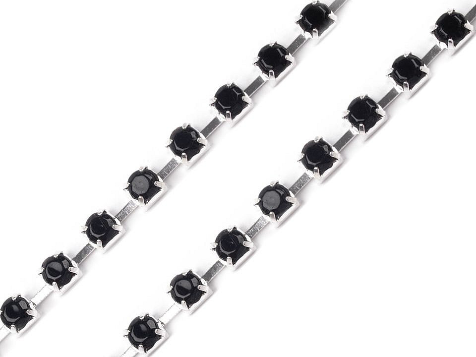 Štrasový prámik / borta šírka 2,9 mm