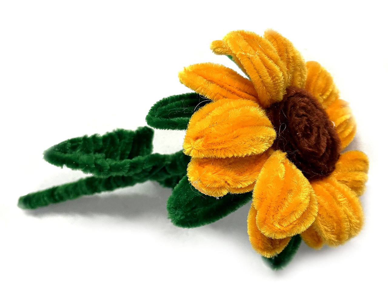 Chlupaté drátky na tvoření Ø6 mm délka cca 30 cm, malé, 41 (A049) fialová orchidej