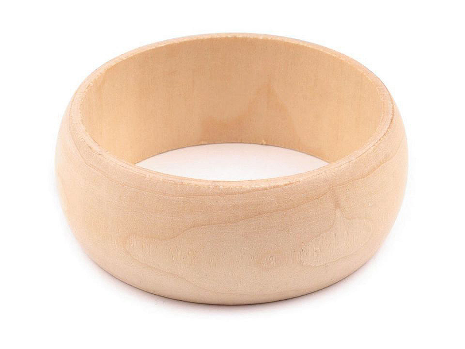 Drevený náramok na domaľovanie Ø67 mm