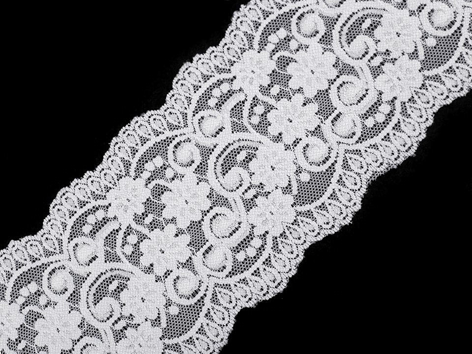 Elastická čipka  /  vsadka šírka 10 cm